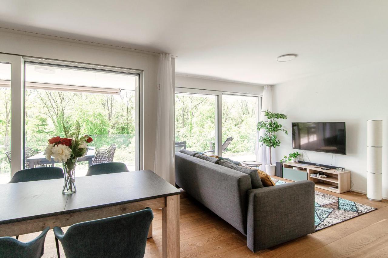 Linda Terrace By Quokka 360 - Modern One-Bedroom Flat With Sun Terrace Локарно Экстерьер фото