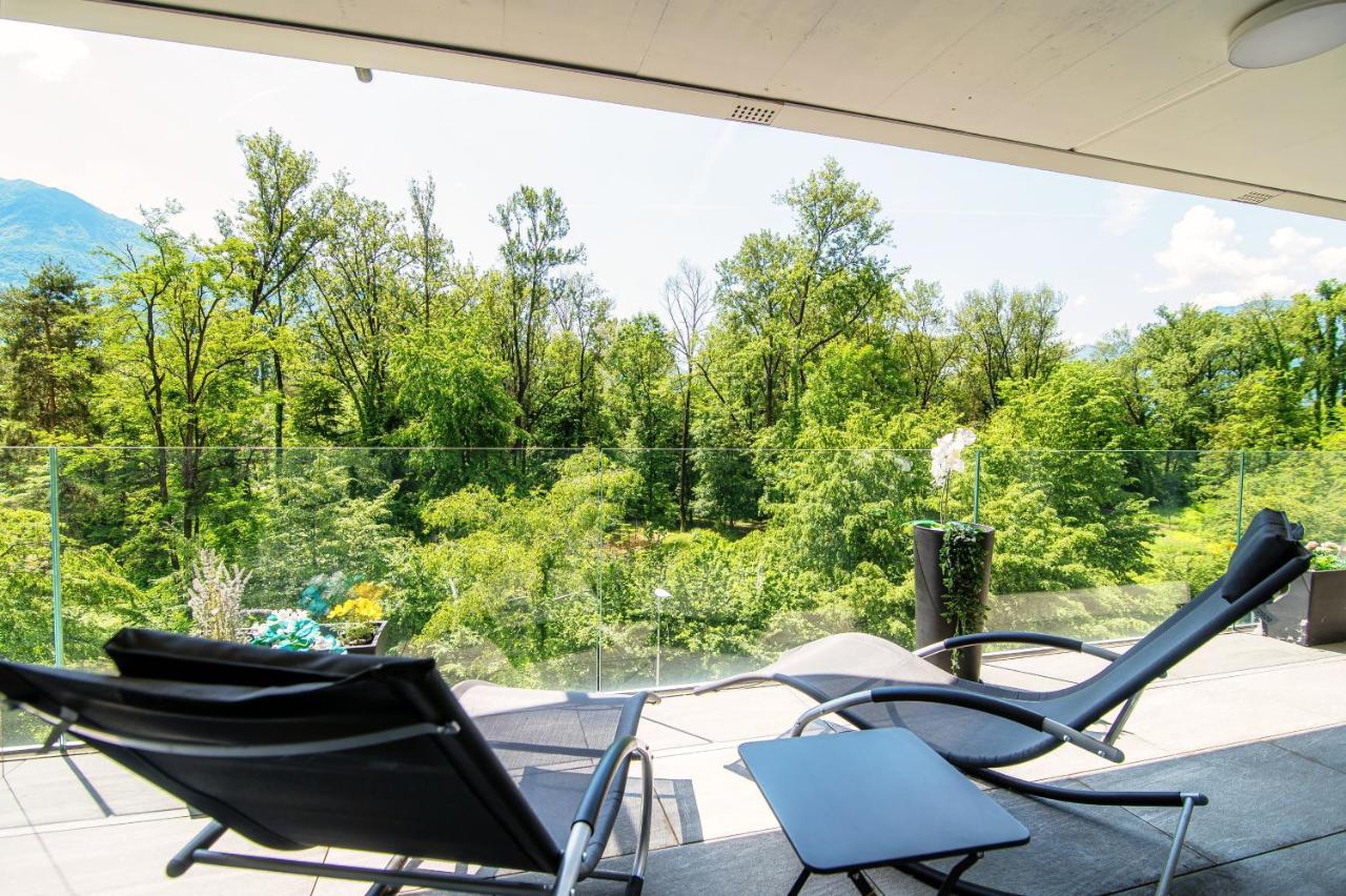 Linda Terrace By Quokka 360 - Modern One-Bedroom Flat With Sun Terrace Локарно Экстерьер фото