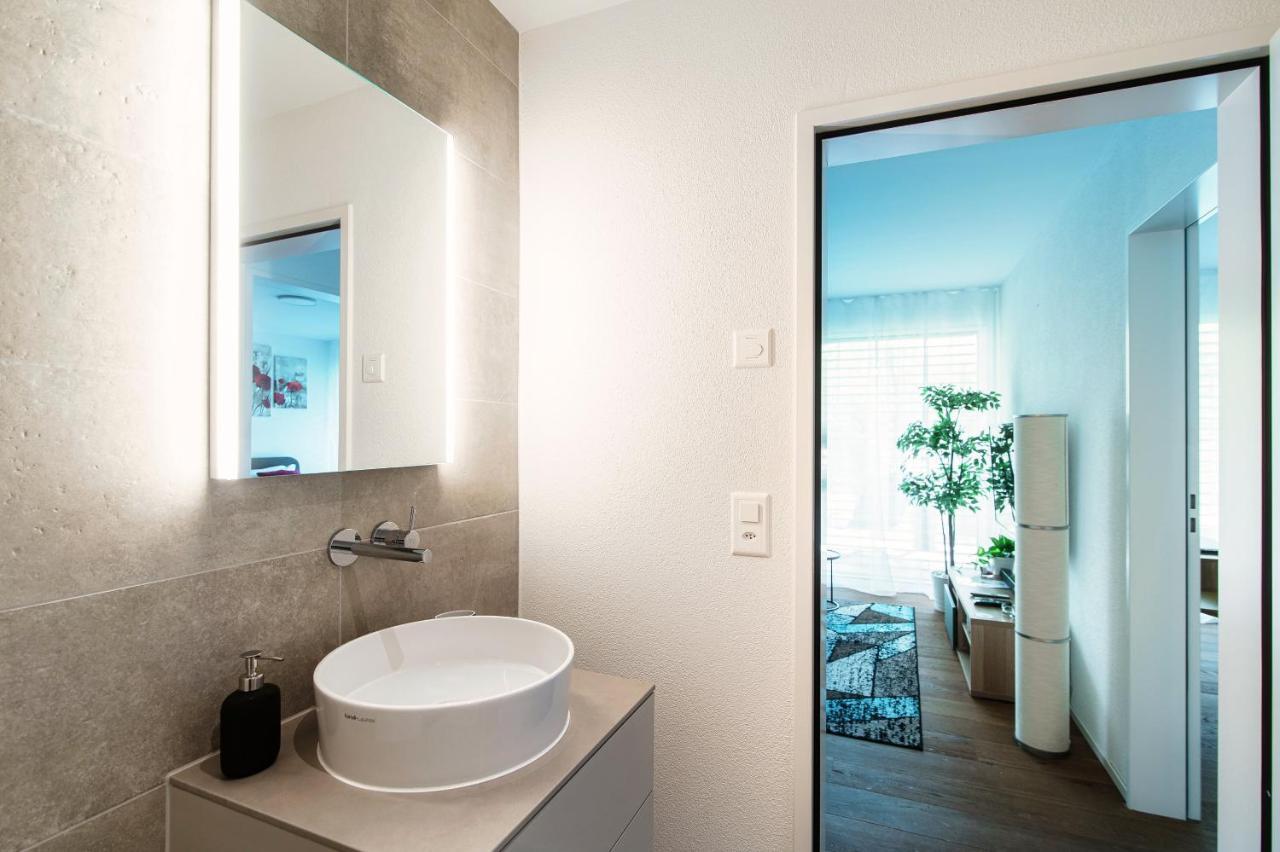 Linda Terrace By Quokka 360 - Modern One-Bedroom Flat With Sun Terrace Локарно Экстерьер фото