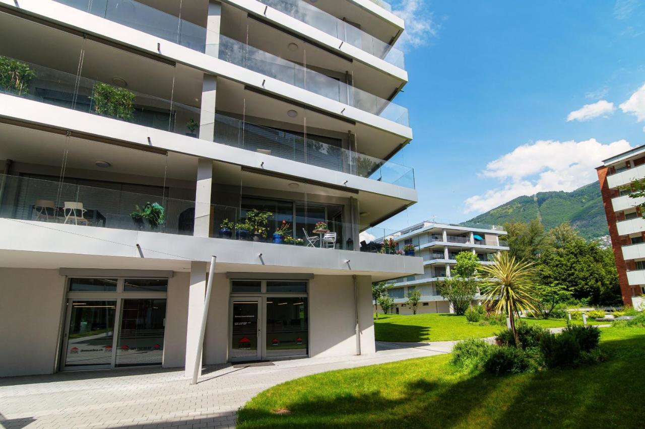 Linda Terrace By Quokka 360 - Modern One-Bedroom Flat With Sun Terrace Локарно Экстерьер фото